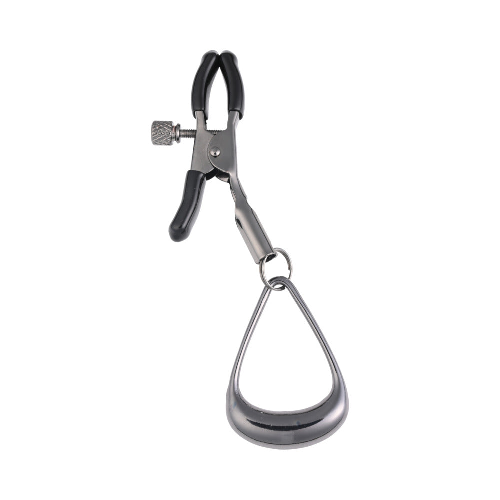 SPORTSHEETS - VELVET NOIR TUGGABLE NIPPLE CLAMPS