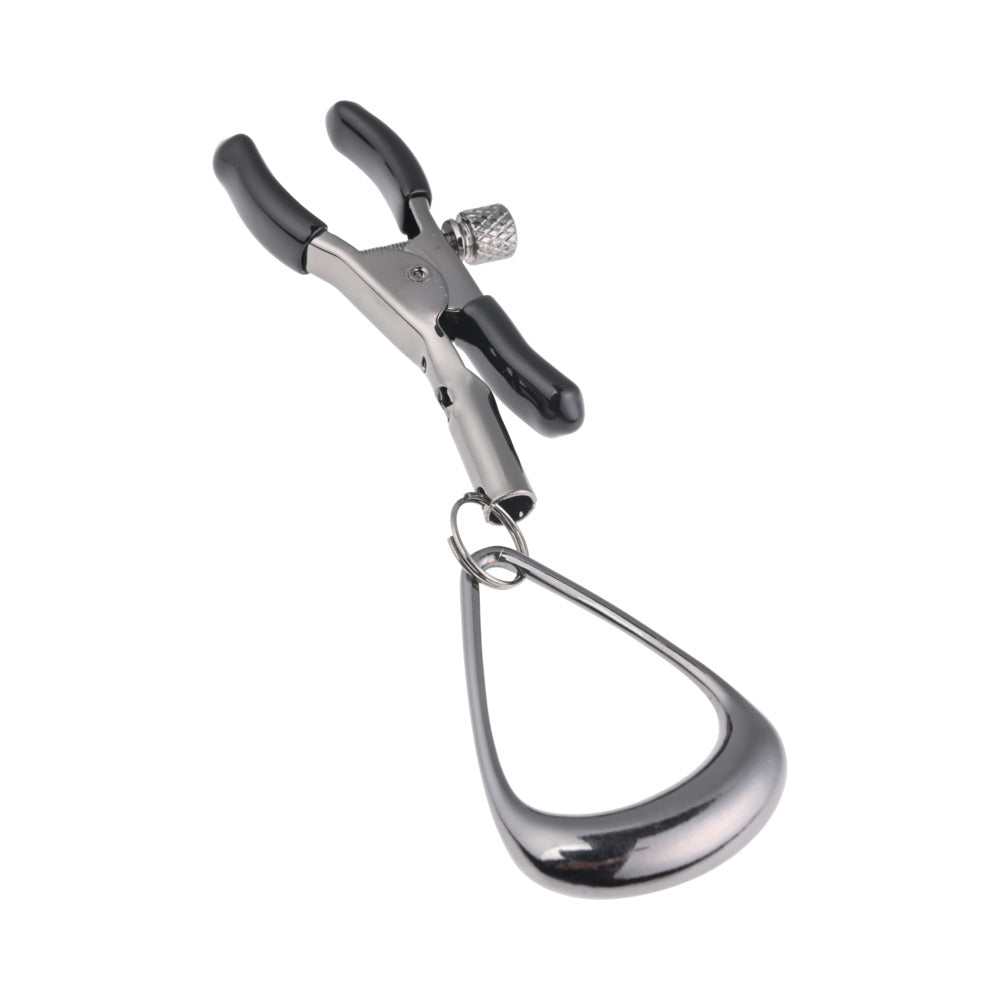 SPORTSHEETS - VELVET NOIR TUGGABLE NIPPLE CLAMPS