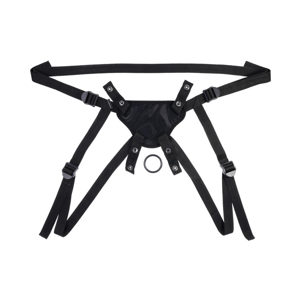 SPORTSHEETS - VELVET NOIR STRAP-ON