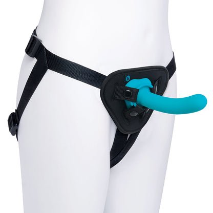 B-VIBE - EVERY BODY STRAP-ON HARNESS SET WITH 6 IN. SILICONE DILDO PEG