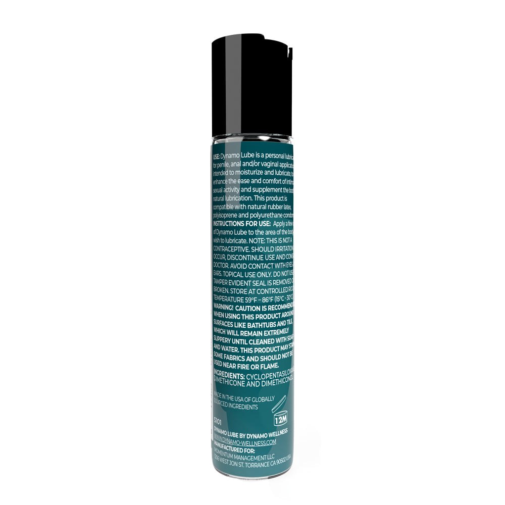 DYNAMO WELLNESS - DYNAMO LUBE SILICONE FORMULA 1 OZ.
