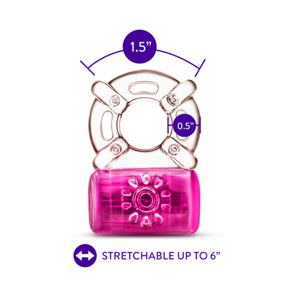 BLUSH - PLAY WITH ME PLEASER RECHARGEABLE C-RING PINK