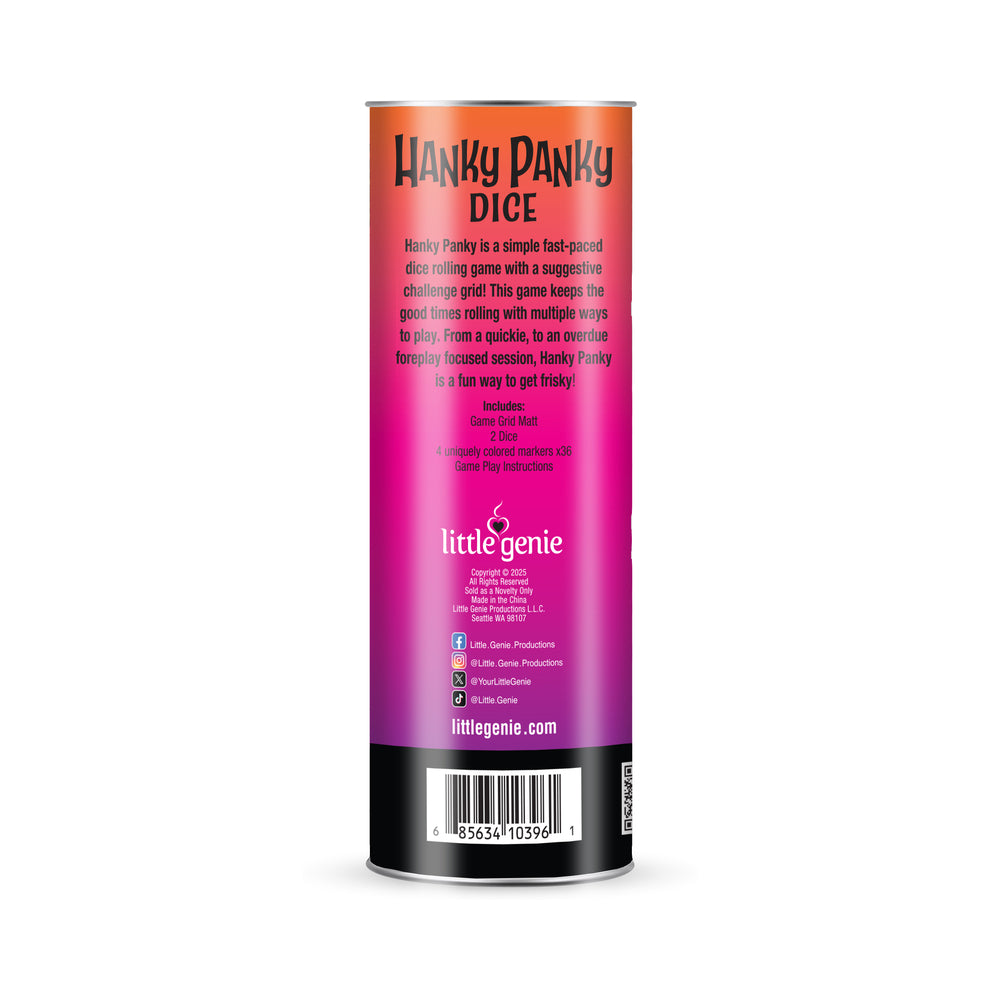 LITTLE GENIE - HANKY PANKY DICE GAME