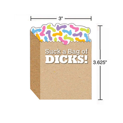 LITTLE GENIE - SUCK A BAG OF DICKS STICKY NOTES