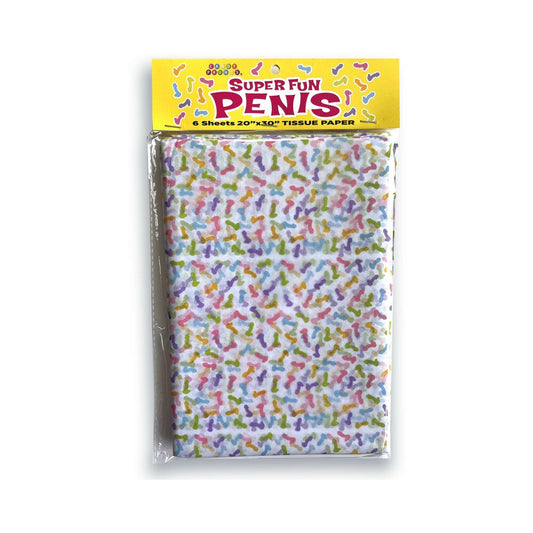 LITTLE GENIE - PAPEL HIGIÉNICO SUPER DIVERTIDO COM FORMATO DE PÉNIS