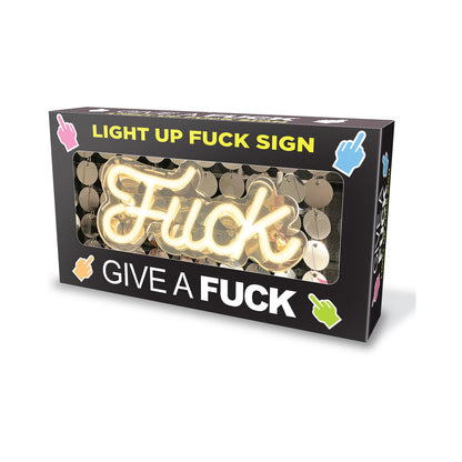 LITTLE GENIE - NEON FUCK LIGHT UP SIGN