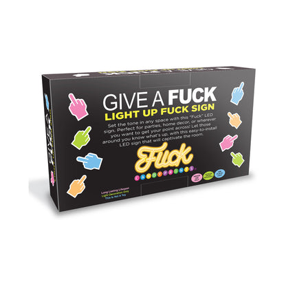 LITTLE GENIE - NEON FUCK LIGHT UP SIGN