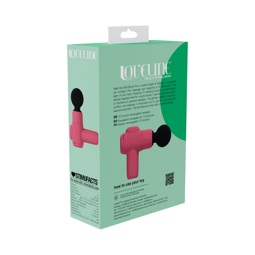 SHOTS - LOVELINE MICROBOOST MASSAGER SILICONE