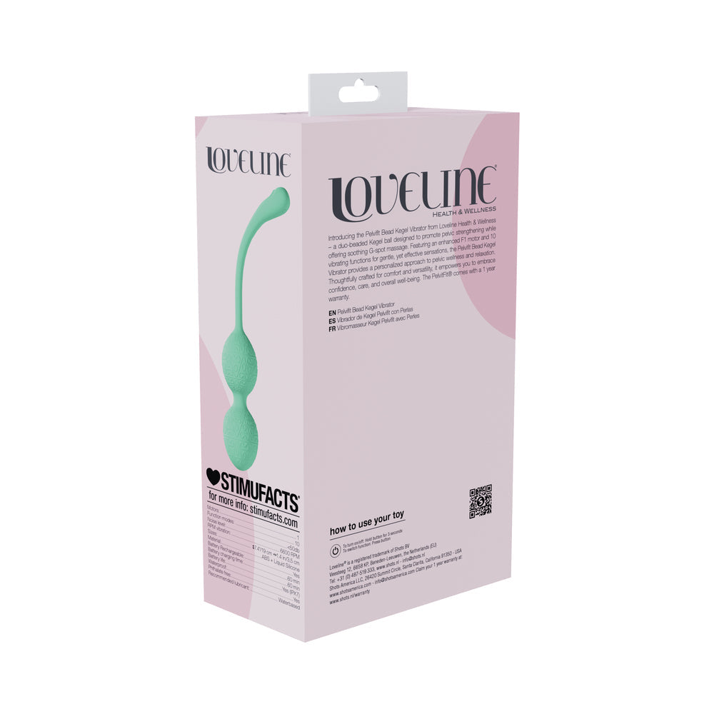 SHOTS - LOVELINE PELVIFIT BEADS KEGEL VIBE WATERPROOF REMOTE