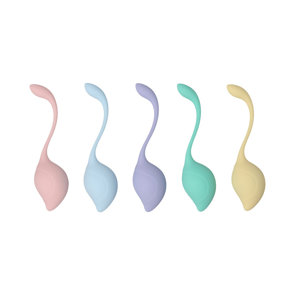 SHOTS - LOVELINE PELVIFIT STEM KEGEL KIT MULTIWEIGHT WATERPROOF MULTICOLOR