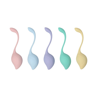 SHOTS - LOVELINE PELVIFIT STEM KEGEL KIT MULTIWEIGHT WATERPROOF MULTICOLOR