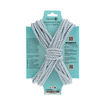 SHOTS - OUCH! BONDAGE ROPE 10 M NYLON POWDER BLUE