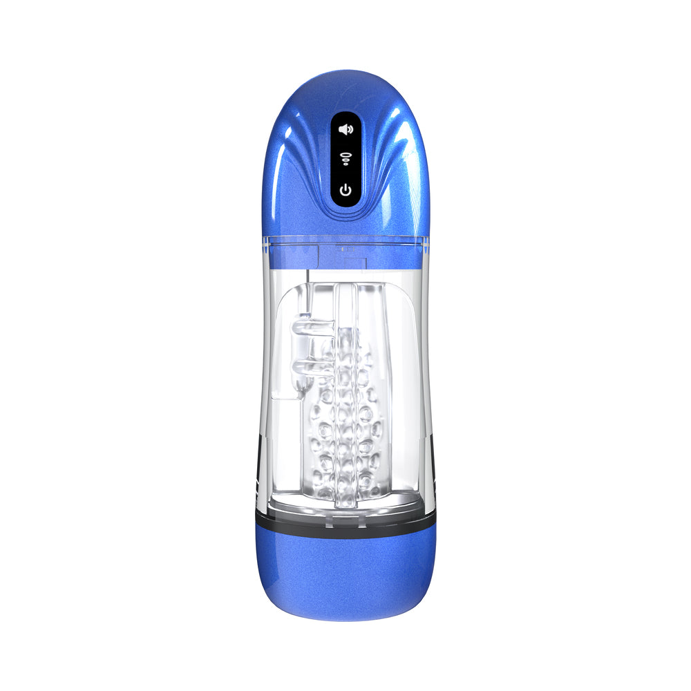 SHOTS - PUMPED SONICPULL MASTURBATOR SUCTION VIBRATION MULTIMEDIA ENHANCED METALLIC