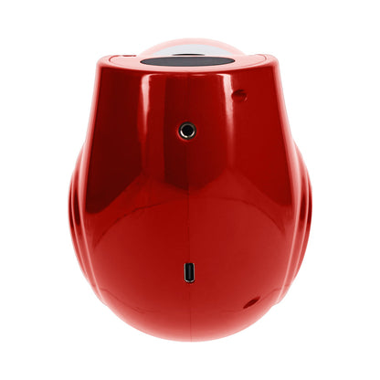 SHOTS - PUMPED STROKEMATE MASTURBADOR VERMELHO METÁLICO