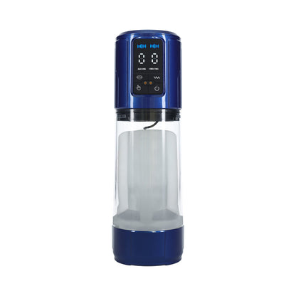 SHOTS - PUMPED ULTRALIFT AUTOMATIC MASTURBATOR WATERPROOF METALLIC BLUE