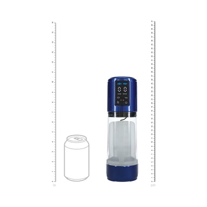 SHOTS - PUMPED ULTRALIFT AUTOMATIC MASTURBATOR WATERPROOF METALLIC BLUE