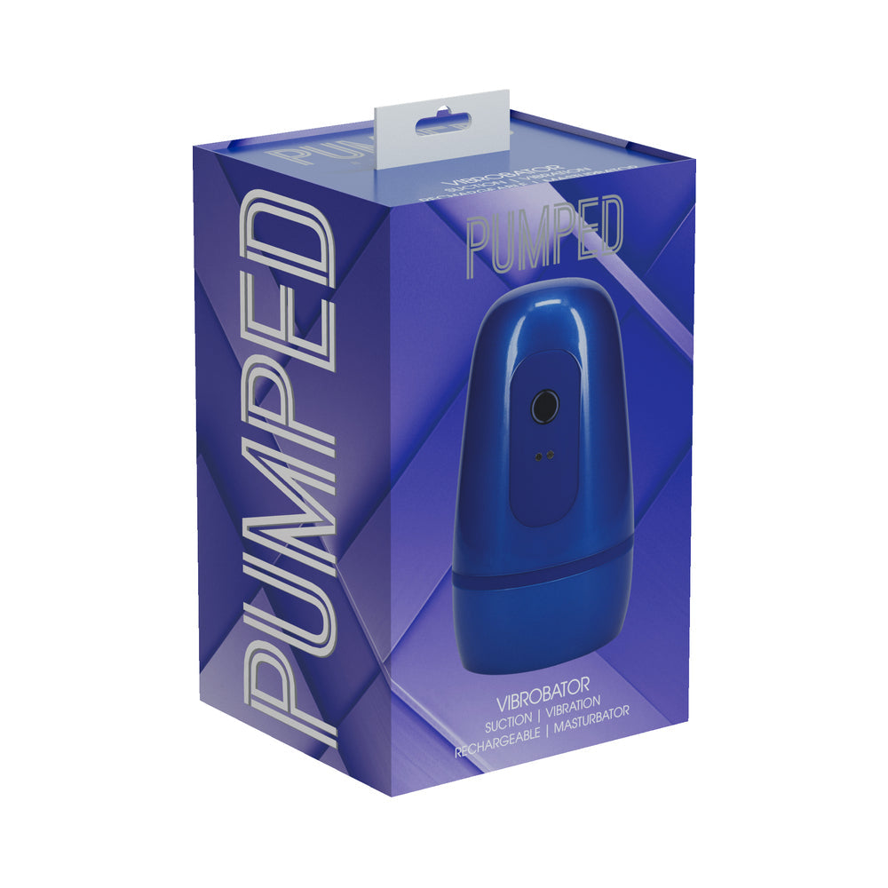 SHOTS - PUMPED VIBROBATOR MASTURBATOR NEGATIVE PRESSURE SUCTION VIBRATION METALLIC