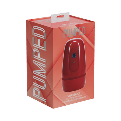 SHOTS - PUMPED VIBROBATOR MASTURBATOR NEGATIVE PRESSURE SUCTION VIBRATION METALLIC