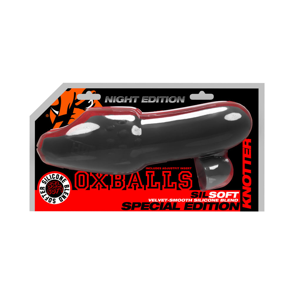 OXBALLS - KNOTTER VELVETY SWELLED ADJUST-FIT SHEATH SPECIAL EDITION NIGHT