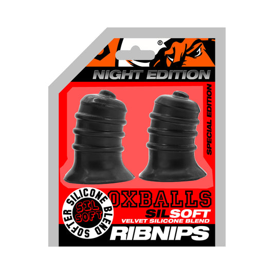 OXBALLS - RIBNIPS CURVED SPRINGY-RIBBED NIPSUCKERS SPECIAL EDITION NIGHT