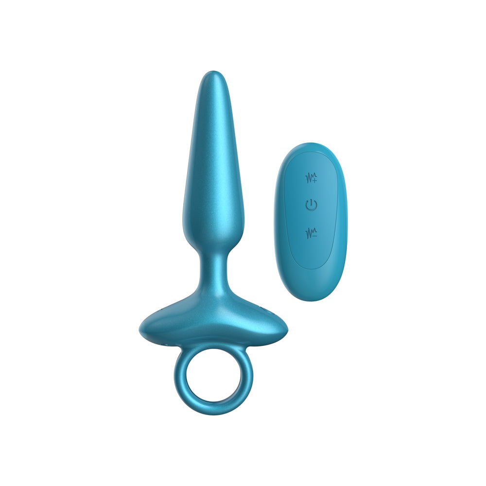 LUV INC. - PR37: PLUG LUV COM ANEL PONTIAGUDO AZUL METÁLICO