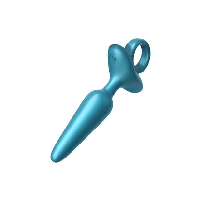 LUV INC. - PR37: PLUG LUV COM ANEL PONTIAGUDO AZUL METÁLICO