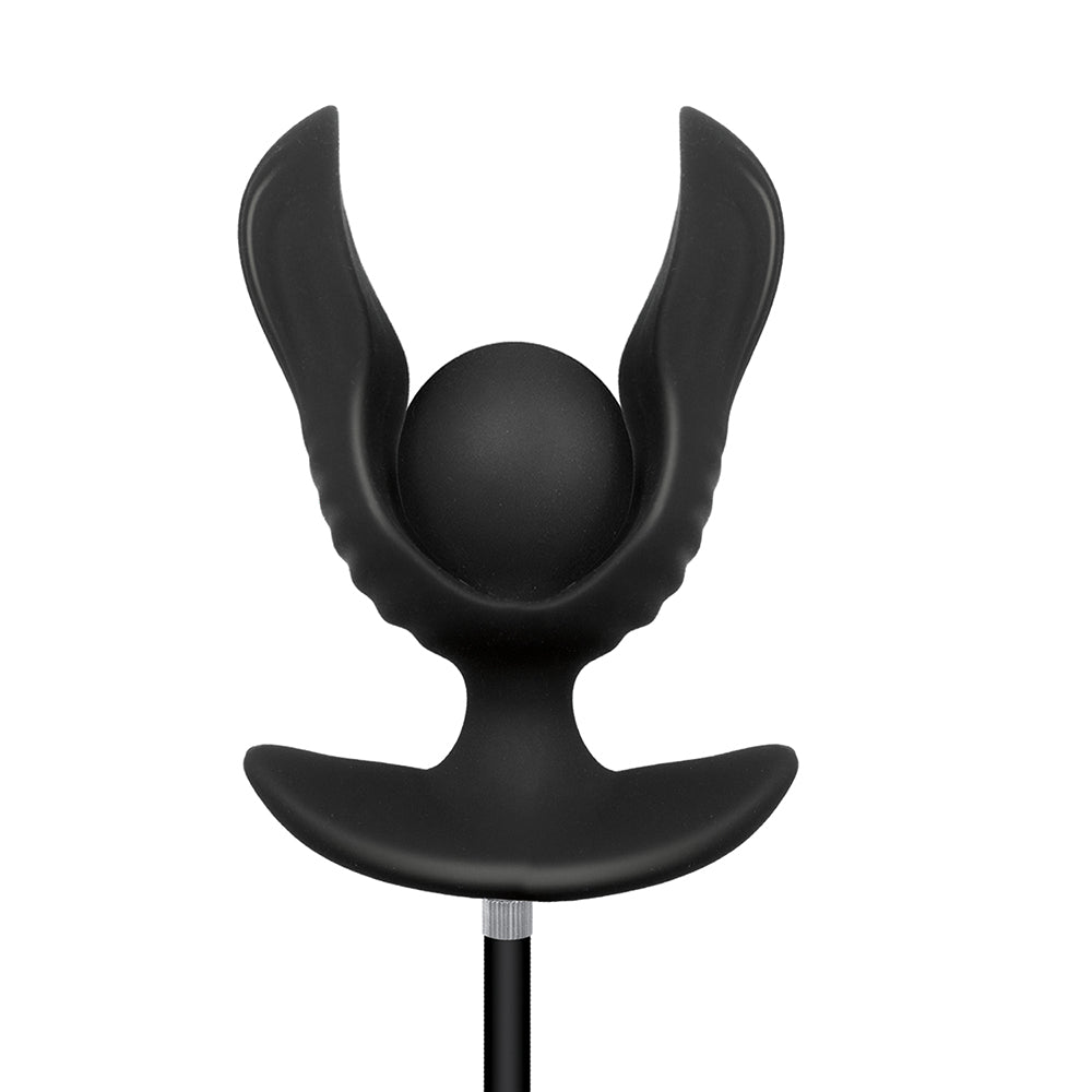 NASSTOYS - ATOMIC VIBRATING INFLATABLE PLUG BLACK