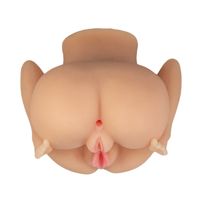 NASSTOYS - MASTURBADOR AUTOLUBRIFICANTE ALWAYS HORNY 2 RAPARIGAS - 3 ORIFÍCIOS BEGE