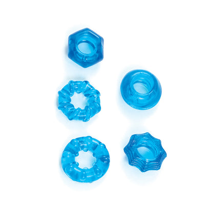 NASSTOYS - ENHANCER FIVE PIECE COCK RING SET