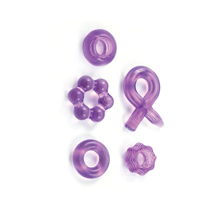 NASSTOYS - ENHANCER FIVE PIECE COCK RING SET