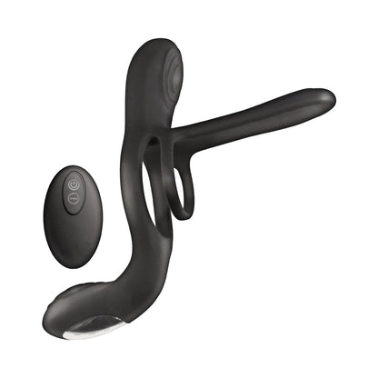 NASSTOYS - ENHANCER VIBRATING LOVERS RING BLACK