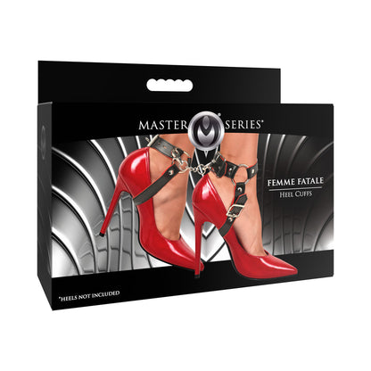 XR BRANDS - MASTER SERIES FEMME FATALE HEEL CUFFS