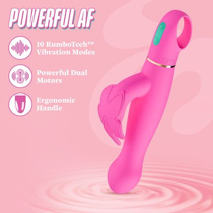 BLUSH - ARIA NAUGHTY AF 2.0 RECHARGEABLE VIBE PLUM