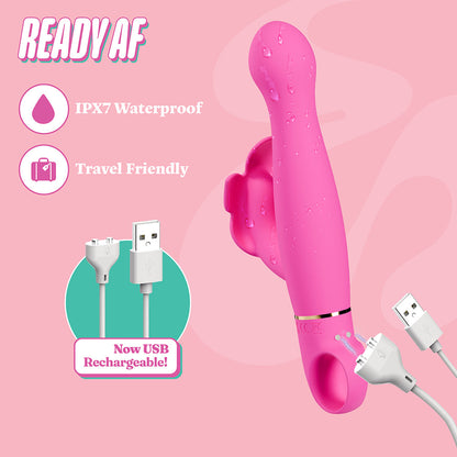 BLUSH - ARIA NAUGHTY AF 2.0 RECHARGEABLE VIBE PLUM