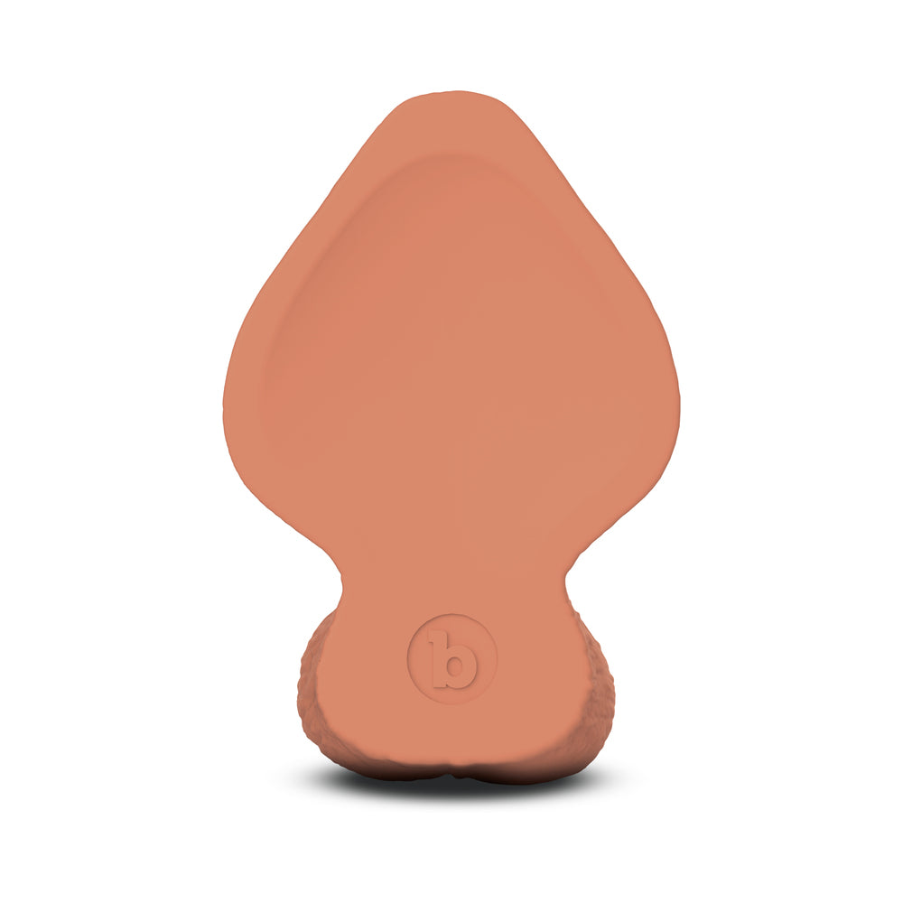 B-VIBE - SLIPSKIN REALISTIC SILICONE DILDO 7 IN. GIRTHY