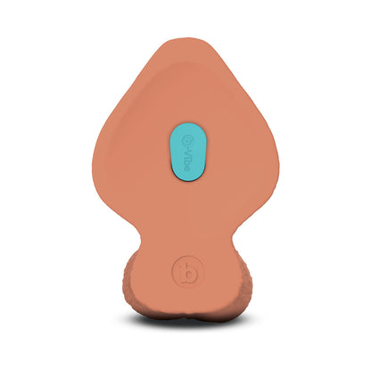 B-VIBE - SLIPSKIN REALISTIC SILICONE DILDO 9 IN. GIRTHY