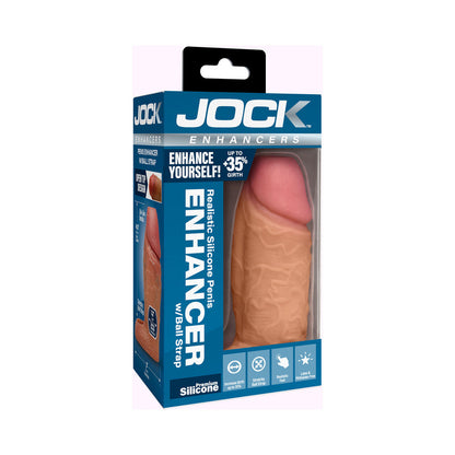 CURVE NOVELTIES - JOCK SILICONE PENIS EXTENSION SLEEVE MEDIUM