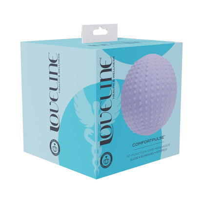 SHOTS - VIBRADOR DE SILICONE LOVELINE COMFORTPULSE LAVANDA
