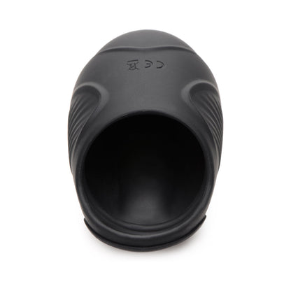 XR BRANDS - TRINITY MEN 7X VIBRATING SILICONE SCROTAL BALL STRETCHER