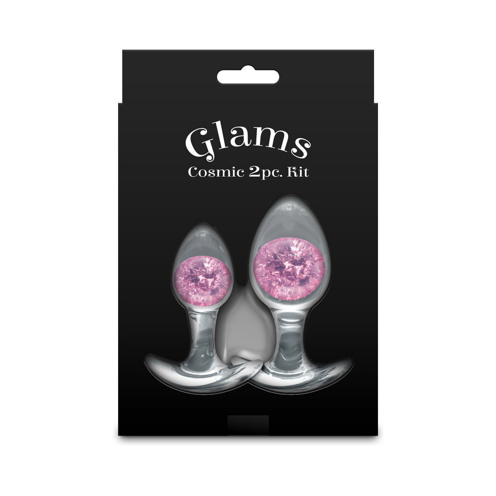 NS NOVELTIES - COSMIC GLAMS 2 PIECE PLUG KIT