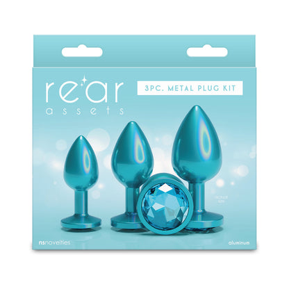 NS NOVELTIES - REAR ASSETS TRAINER PLUG KIT IRIDESCENT TEAL/TEAL