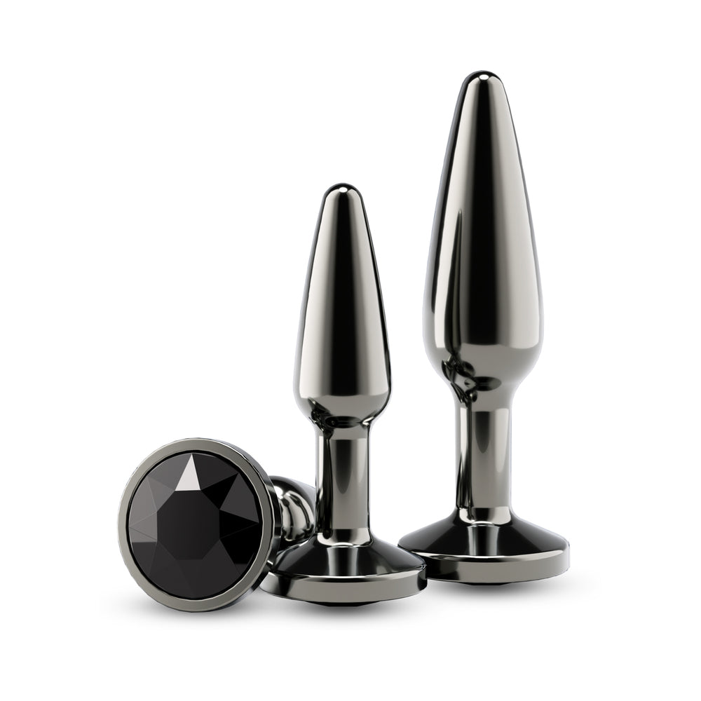 NS NOVELTIES - REAR ASSETS TAPERED TRAINER PLUG KIT GUNMETAL/BLACK