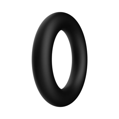 FORTO - F-39: CONJUNTO DE 3 ANEIS PENIANOS PRETO