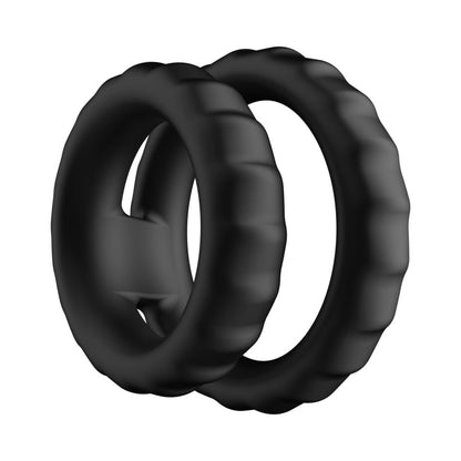FORTO - F-43: TIERED COCK & BALL RING BLACK