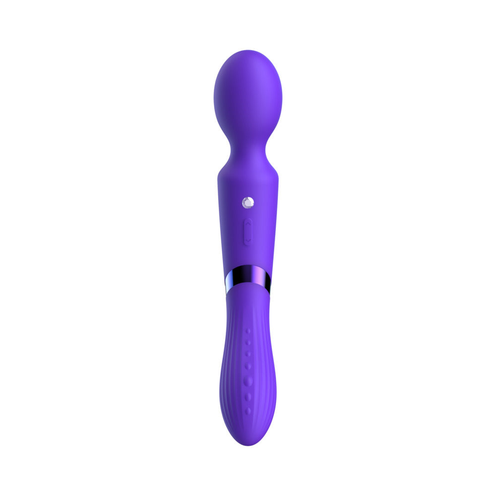LUV INC. - DE39: DOUBLE-ENDED LUV WAND DARK PURPLE