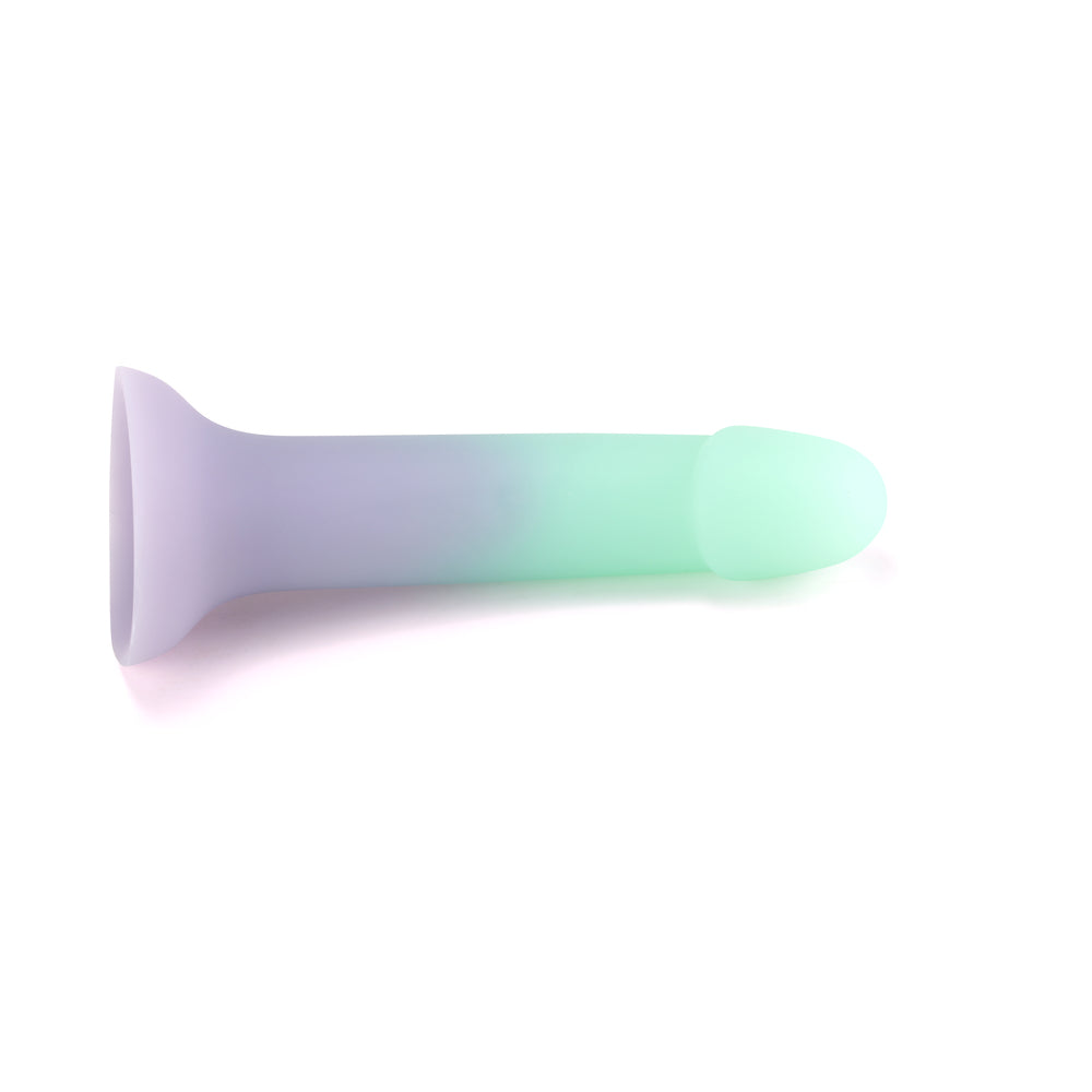 ADAM & EVE - DILDO DE SILICONE LÍQUIDO OMBRE CURVE