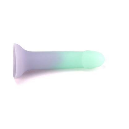 ADAM & EVE - DILDO DE SILICONE LÍQUIDO OMBRE CURVE