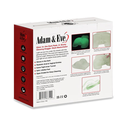 ADAM & EVE - PEEK-A-BOOTY QUE BRILHA NO ESCURO