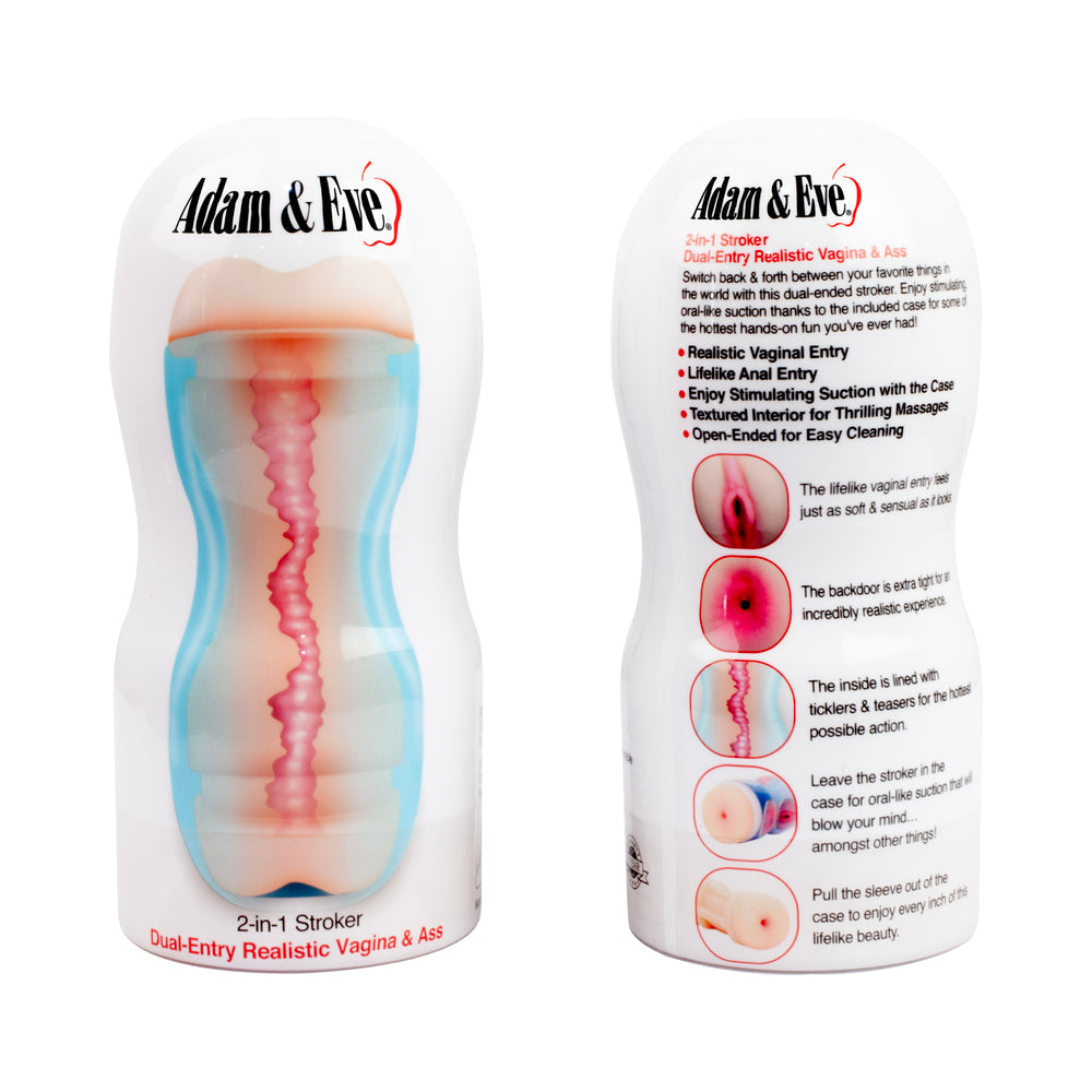 ADAM & EVE - 2-IN-1 STROKER