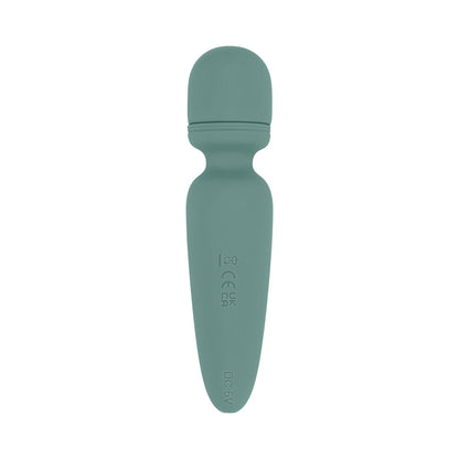 EVOLVED - RUMBLE WAND MINI VIBRADOR RECARREGÁVEL DE SILICONE VERDE